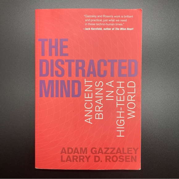 Gazzaley and Rosen Other - The Distracted Mind Ancient Brains in a High-Tech World Paperback Book